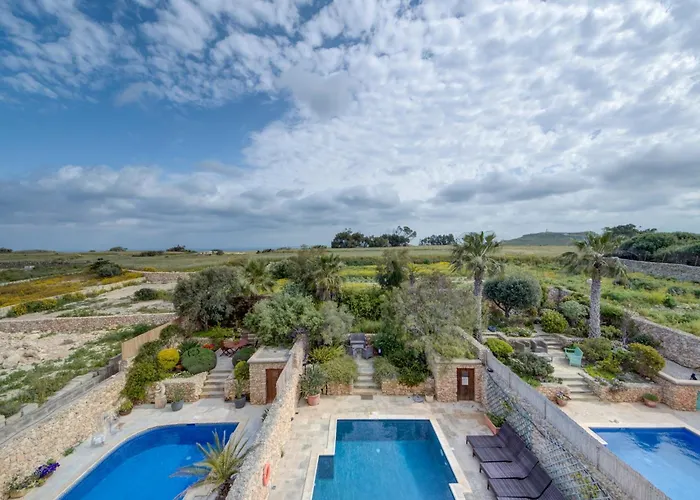 Klementa The Private With Pool In Gozo Villa Għarb